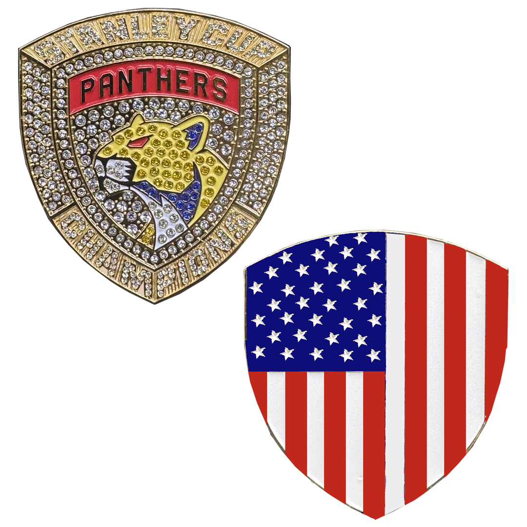 BL18-19 Hockey Cup Challenge Coin for Panthers Fans and Stanley Cup Fans