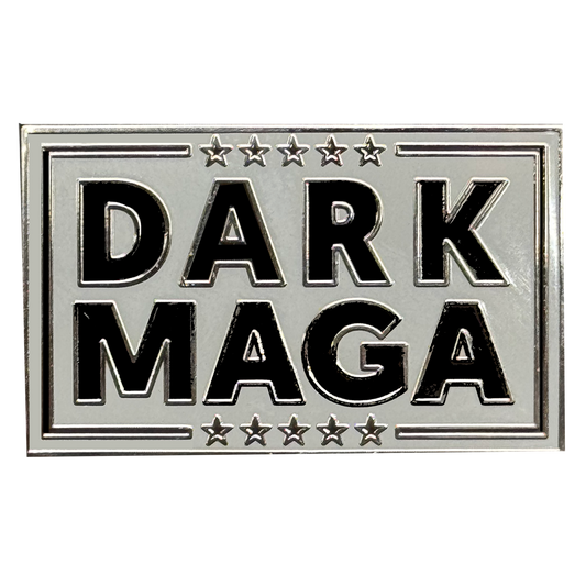 EL14-006 DARK MAGA Pin for President Donald J. Trump 45 47 MAGA Elon Musk Space X