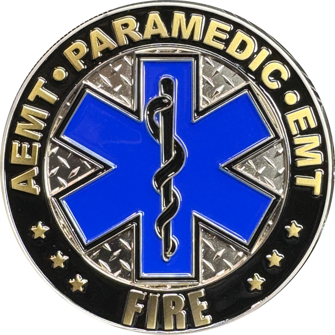 BL3-002 Volunteer Fire Fighter AEMT EMT Paramedic Fire Rescue Departme ...