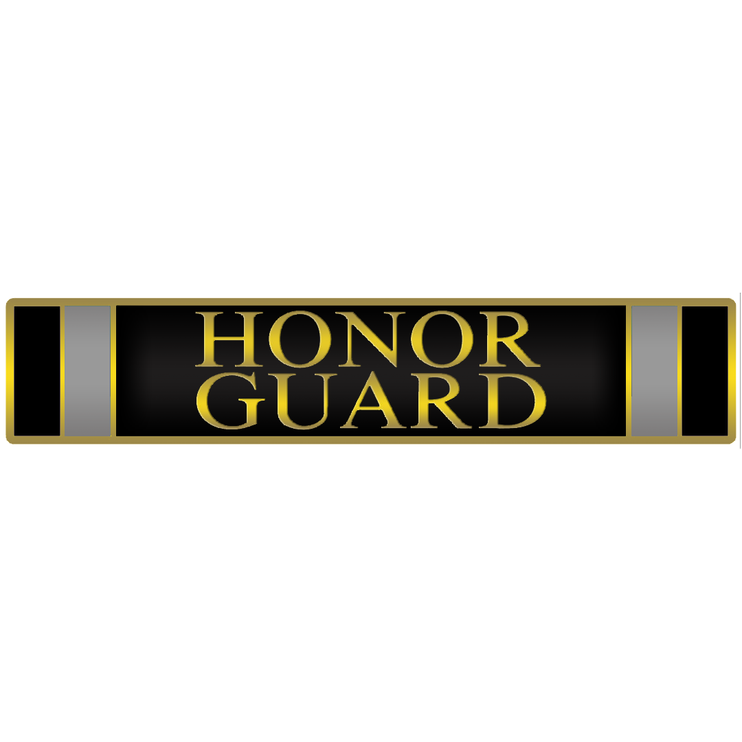 PBX-010-D Honor Guard CO commendation bar pin Thin Gray Line Correctio ...