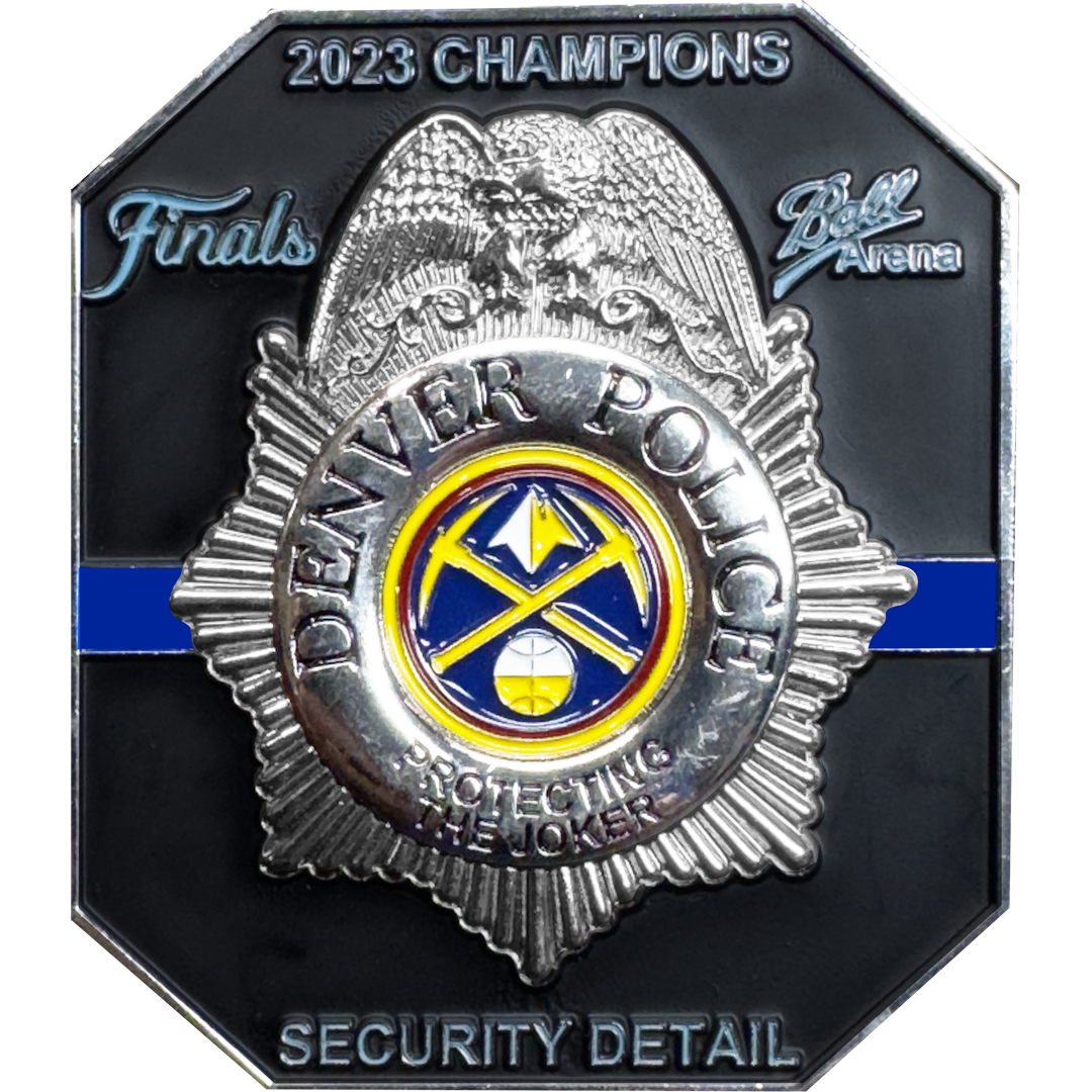 EL9-009A Denver Colorado Police 2023 Champions Security Detail Challenge Coin