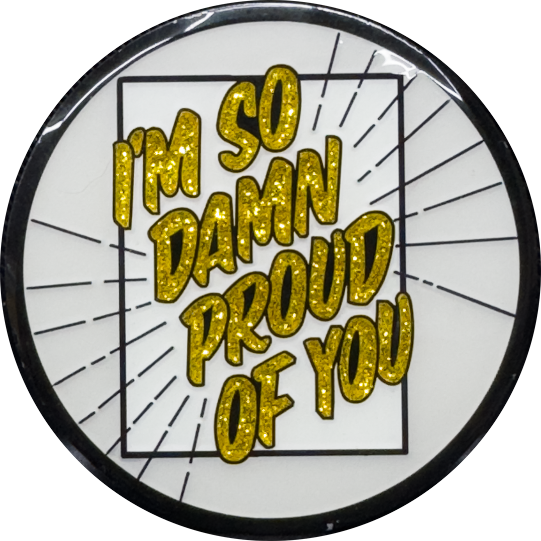 GG-020 Great Job I'm so damn proud of you collectible challenge coin accomplishment gift