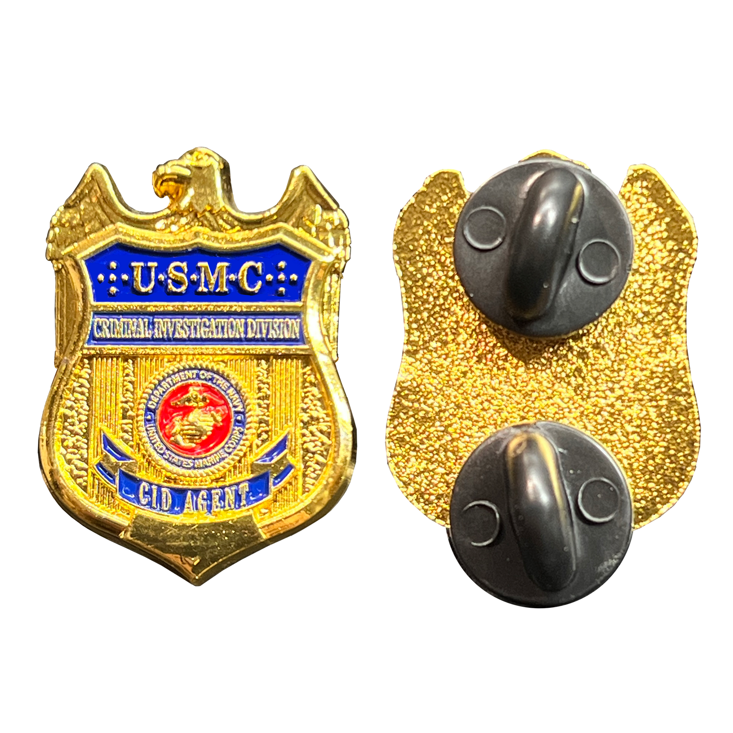 PBX-009-A Marine CID AGENT Lapel Pin Special Investigation Division Criminal Investigator