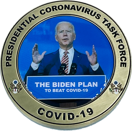 BL12-001 Presidential Task Force Joe Biden 46 Challenge Coin