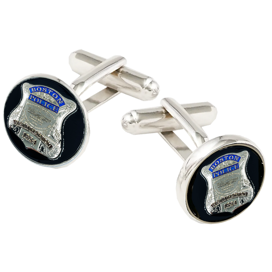 KCB-001-J Boston Police Department Police Officer Cufflinks