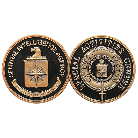 GL14-007 Central Intelligence Agency CIA Challenge Coin Special Activities Center