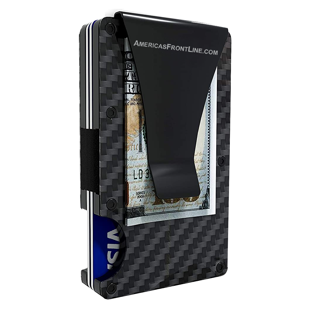 Stainless Steel Money Clip Silver Metal Pocket Holder Wallet Credit Card  Holder