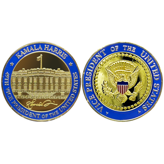 BL15-006 Vice President Kamala Harris White House Challenge Coin