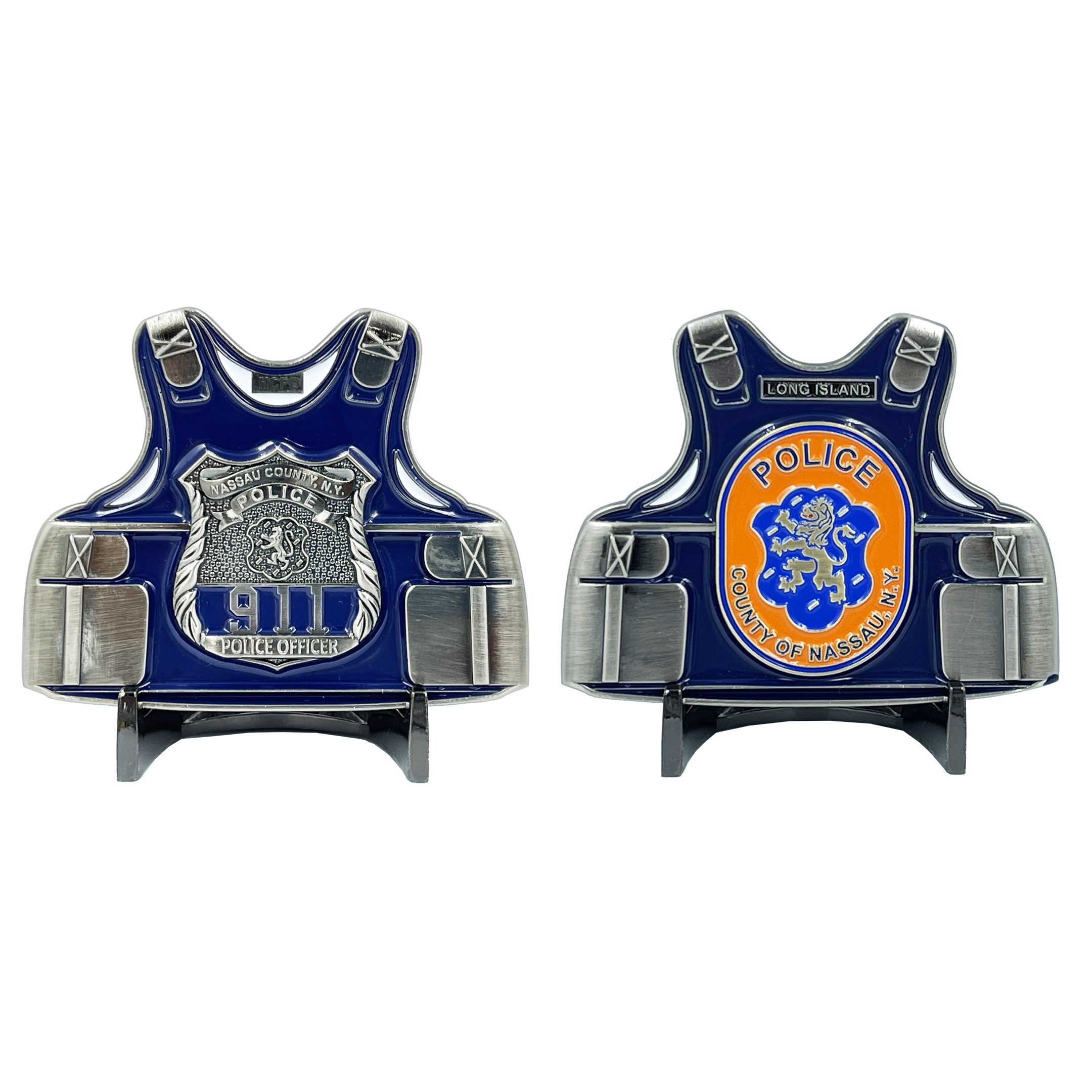 27 Time Champions Challenge Coin NYPD Yankees themed Body Armor September  11 9/11 G-007