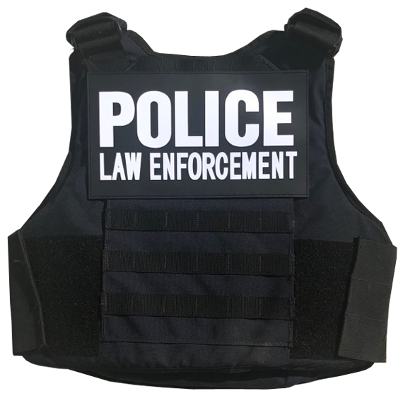 Tactical patch Set for Body Armor PVC Rubber LAW ENFORCEMENT patches f –  America's Front Line® www.AmericasFrontLine.com