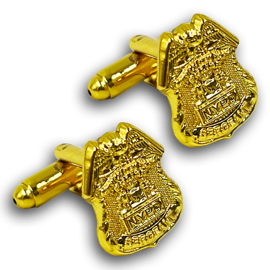 PBX-001-E New York Police Department Sergeant NYPD Sgt. Cufflinks